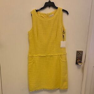 Calvin Klein Sunny Yellow Mini Dress
